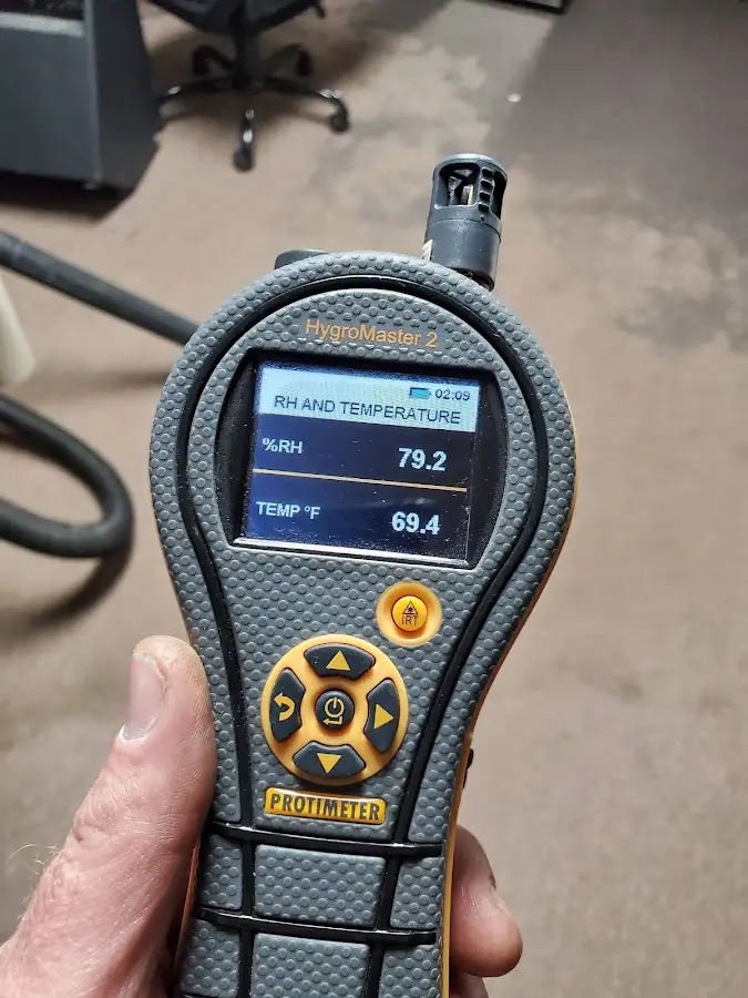 Moisture meter humidity assessment for Mold Remediation & Removal in Calabasas